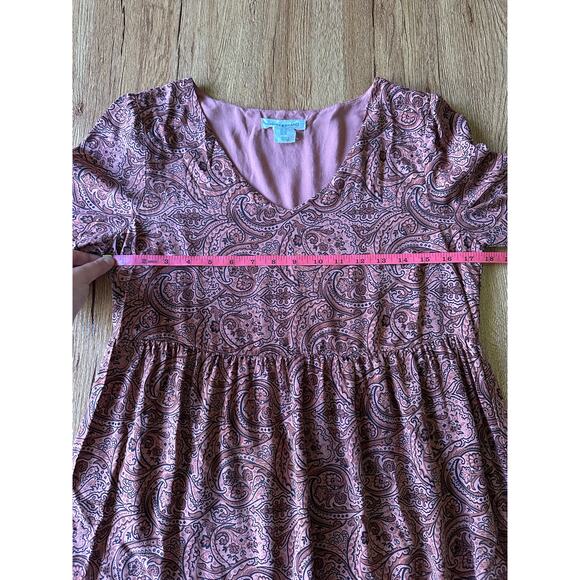 Lucky Brand Paisley Patterned Dress Size XSmall - Picture 7 of 7
